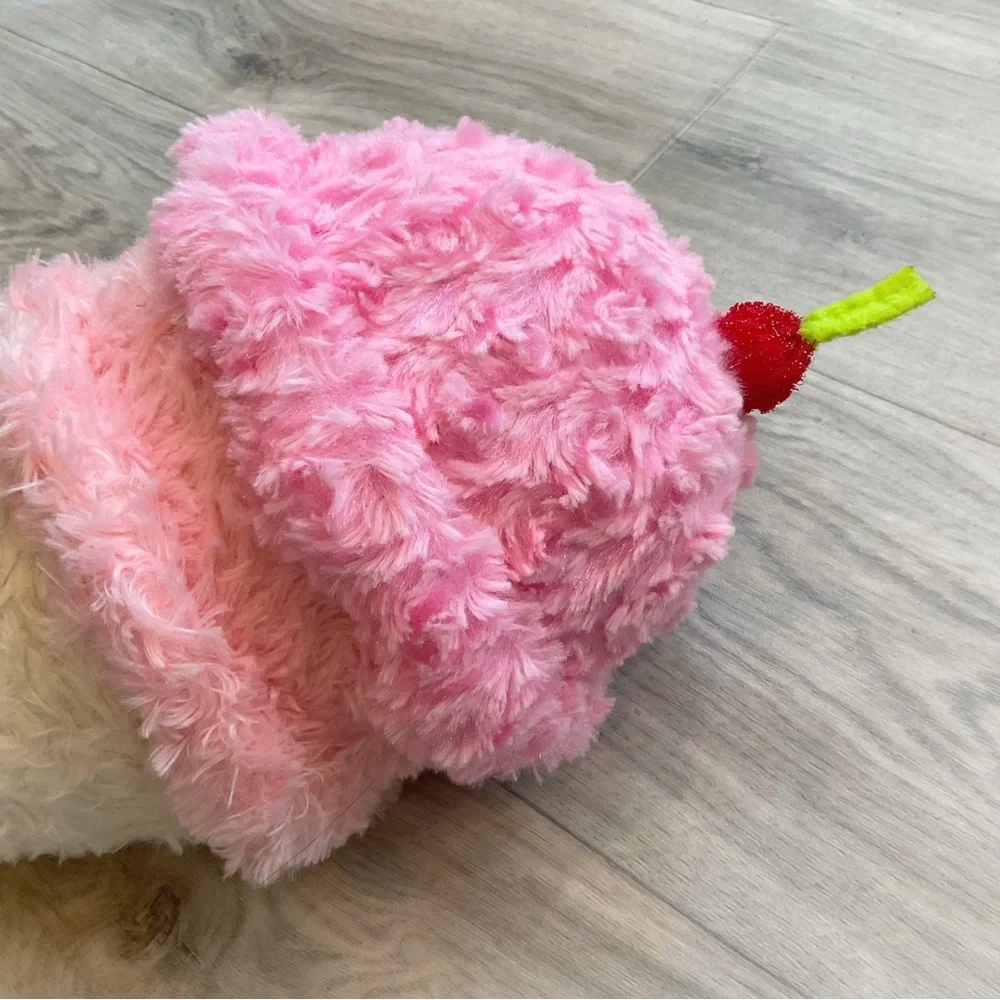 Ice Cream Cone Plush Decor Pillow